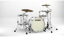 Tama Starclassic Maple Lacquer Shell Kit 3 pcs - Piano White / Black Nickel HW