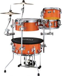 Tama Cocktail-Jam Drum Set 4 pcs - Bright Orange Sparkle/Chrome HW + Bag