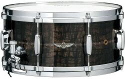 Tama STAR Maple Snare Drum 13" x 6" - Gloss Natural Curly Maple/Chrome HW - Outside Inlay