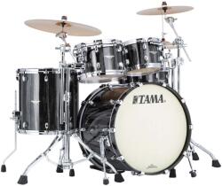 Tama Starclassic Maple Lacquer Shell Kit 4 pcs - Black Clouds & Silver Linings/Chrome HW