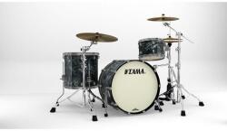 Tama Starclassic Maple Duracover Wrap Shell Kit 3 pcs - Charcoal Swirl/Smoked Black Nickel HW