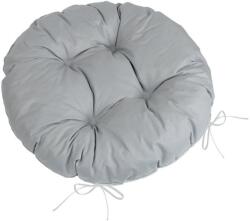 BellaTEX ülőpárna, ADÉLA 6202 kerek steppelt, átmérő 40 cm, uni szürke (13069)