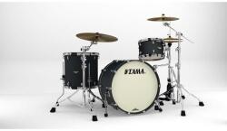 Tama Starclassic Maple Lacquer Shell Kit 3 pcs - Flat Black/Black Nickel HW