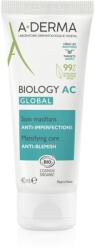 A-DERMA Biology AC mattító ápolás a bőr tökéletlenségei ellen 40 ml