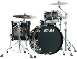 Tama Starclassic Walnut/Birch Lacquer Shell Kit 3 pcs - Molten Platinum Burst/Chrome HW