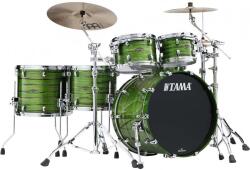 Tama Starclassic Walnut/Birch Lacquer Shell Kit 5 pcs - Lacquer Shamrock Oyster/Chrome HW