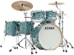 Tama Starclassic Walnut/Birch Duracover Wrap Shell Kit 5 pcs - Turquoise Pearl/Chrome HW