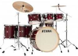 Tama Superstar Classic Drum Set 7 pcs - Gloss Garnet Lacebark Pine/Chrome HW + SM5W Hardware Kit