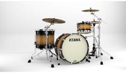 Tama Starclassic Maple Exotic Shell Kit 3 pcs - Natural Pacific Walnut Burst/Chrome HW