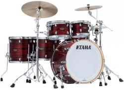 Tama Starclassic Walnut/Birch Duracover Wrap Shell Kit 5 pcs - Red Oyster/Chrome HW