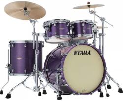 Tama Starclassic Maple Lacquer Shell Kit 4 pcs - Deeper Purple/Chrome HW