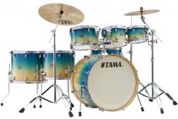 Tama Superstar Classic Drum Set 7 pcs - Caribbean Lacebark Pine Fade/Chrome HW +SM5W Hardware Kit