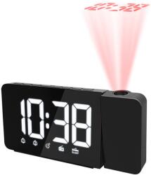 Solight projektoros óra rádióval és ébresztőórával