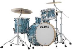 Tama Starclassic Walnut/Birch Duracover Wrap Shell Kit 3 pcs- Turquoise Pearl/Chrome HW