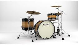 Tama Starclassic Maple Exotic Shell Kit 3 pcs - Natural Pacific Walnut Burst/Black Nickel HW