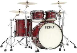 Tama Starclassic Maple Duracover Wrap Shell Kit 4 pcs - Red Oyster/Black Nickel HW