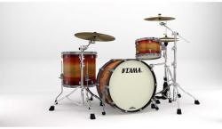Tama Starclassic Maple Exotic Shell Kit 3 pcs - Ruby Pacific Walnut Burst/Smoked Black Nickel HW