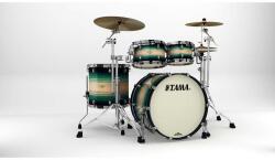 Tama Starclassic Maple Exotic Shell Kit 4 pcs - Emerald Pacific Walnut Burst/Black Nickel HW