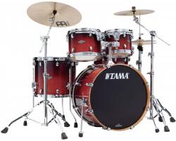 Tama Starclassic Performer Shell Kit 4 pcs - Dark Cherry Fade/Chrome HW