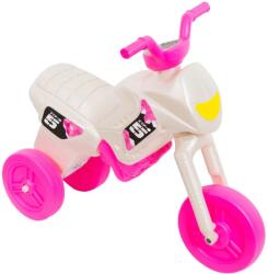 Koliken műanyag kismotor M fehér-ciklámen