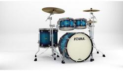 Tama Starclassic Maple Lacquer Shell Kit 4 pcs - Molten Electric Blue Burst/Smoked Black Nickel HW