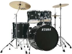 Tama Stagestar Drum Set 5 pcs (22" BD) - Black Night Sparkle/Chrome HW + MEINL Cymbals BCS Cymbal Set - hangszeraruhaz - 303 000 Ft