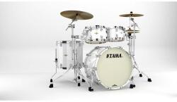 Tama Starclassic Maple Lacquer Shell Kit 4 pcs - Piano White/Chrome HW