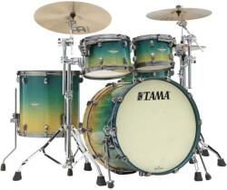 Tama Starclassic Maple Exotic Shell Kit 4 pcs - Marine Shoreline Movingui Fade/Smoked Black Nickel HW