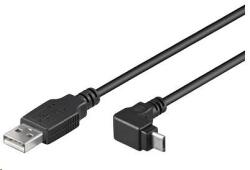 PremiumCord USB Micro USB Átalakító Fekete 1.8m ku2m2f-90 (ku2m2f-90)