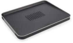  Vágódeszka DUO CUT&CARVE 60217 37 x 30 cm, fekete, műanyag, Joseph Joseph (JS60217)