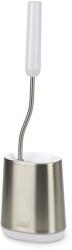  WC kefe DUO FLEX LITE 70605 42 cm, fehér / ezüst, szilikon, Joseph Joseph (JS70605)