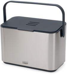  Bio hulladékgyűjtő COLLECT 30145 4 l, ezüst, rozsdamentes acél, Joseph Joseph (JS30145)