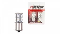 4Cars LED izzó 13LED 12V S25-5050SMD BAU15S orange, 2 db (92445)