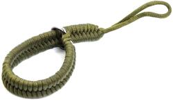 ROLLIN ACCPRO Paracord Fonott Csuklópánt olviazöld (ROLSB25WRISTBG)