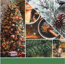 Yankee Candle Gyertya, Csillogó Karácsonyfa, Signature, Nagy