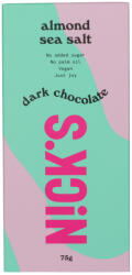 N!CK'S Vegan tengeri sós étcsokoládé mandulával - 75 g