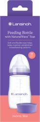 Lansinoh cumisüveg közepes folyású etetőcumival + fedéllel, 240 ml - 1 db