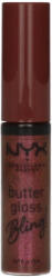 NYX Cosmetics Butter Gloss Bling ajakfény /08 Hustla - 1 db