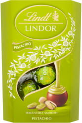 Lindt Lindor tejcsokoládé golyó pisztáciás töltelékkel - 200 g