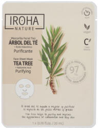 Iroha Nature fátyolmaszk hialuronsavval és teafával - 1 db