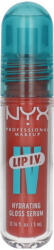 NYX Cosmetics I. V Hydrating Lip Gloss Statin ajakfény /Burst That Tang! - 1 db
