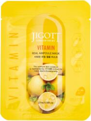 Jigott Real Ampoule bőrszínkiegyenlítő maszk vitaminnal - 27 ml