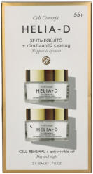 Helia-D Cell Concept sejtmegújító ránctalanító nappali és éjszakai krém 55+ 2x50 ml - 100 ml