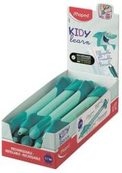Maped Írástanuló rollertoll, 0, 7 mm, radírozható, MAPED "KIDY Learn MAGIC", cápa, türkiz, 12 db (IMA229502) - primatinta