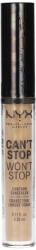 NYX Cosmetics Can’t Stop Won’t Stop Contour Concealer korrektor /True Beige - 1 db