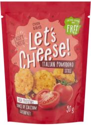 Let's Cheese Italian Pomodoro sült sajt snack paradicsomos ízben - 50 g