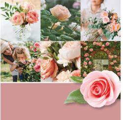 Yankee Candle Gyertya üvegtöltésű Fogyasztógyertya Frissen Vágott Rózsákkal