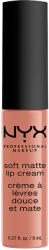 NYX Cosmetics Soft Matte folyékony rúzs /Athens - 1 db
