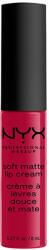 NYX Cosmetics Soft Matte Lip Cream folyékony ajakrúzs /Monte Carlo - 1 db