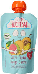 Fruchtbar Bio gyümölcspüré 6 hónapos kortól guava - papaya - mangó - banán - 100g